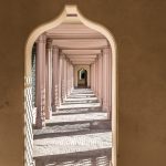 Wandelgang der Moschee