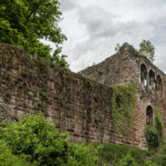 Außenmauer des ehemaliges Palas