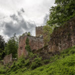 Mauern der Burg Wildenberg